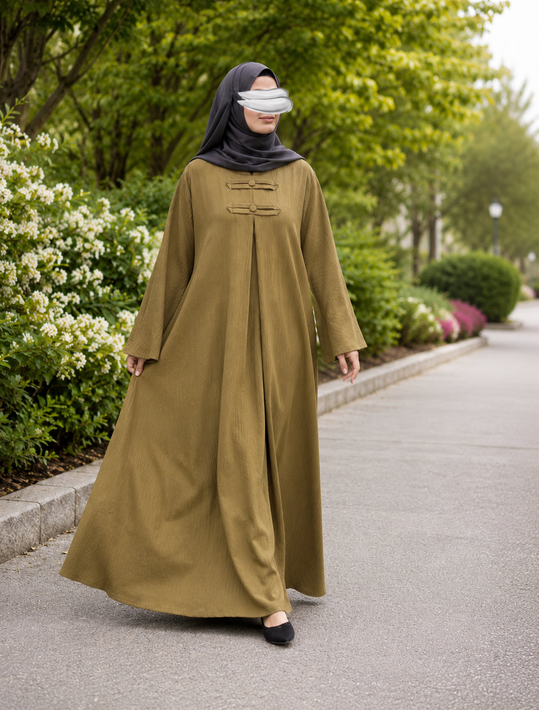 Abaya Élégante Fluide