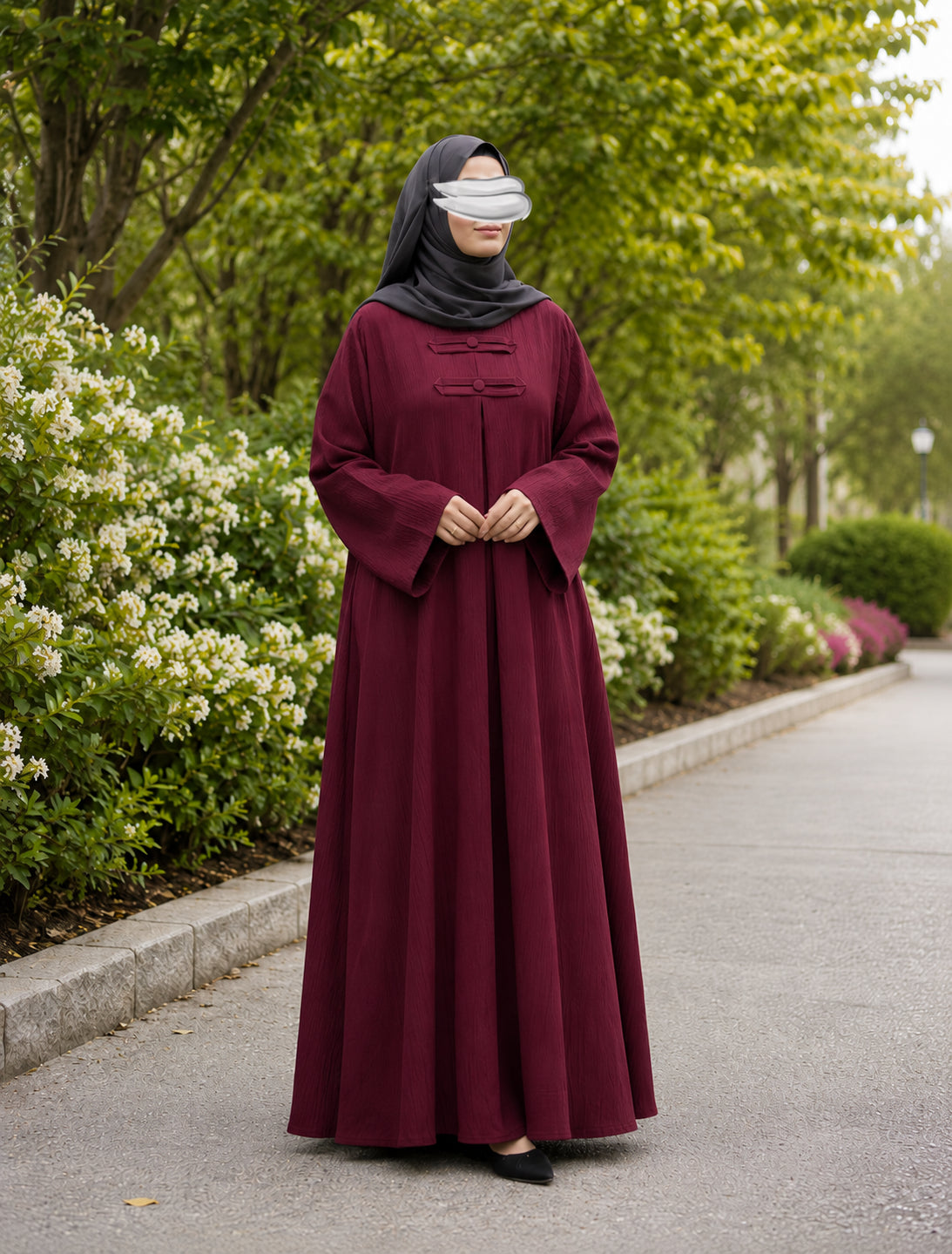 Abaya Élégante Fluide
