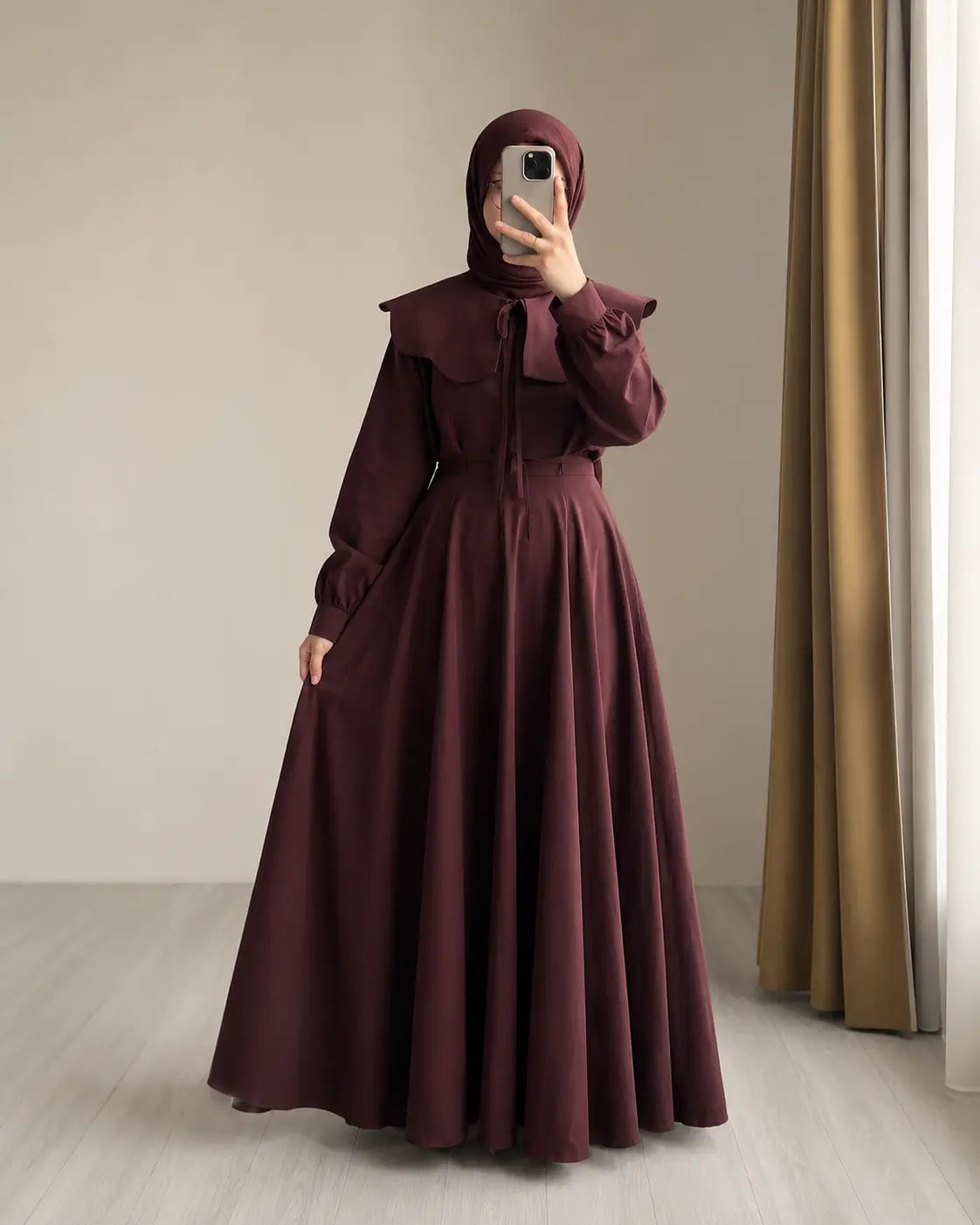Robe Col Claudine - vue complète