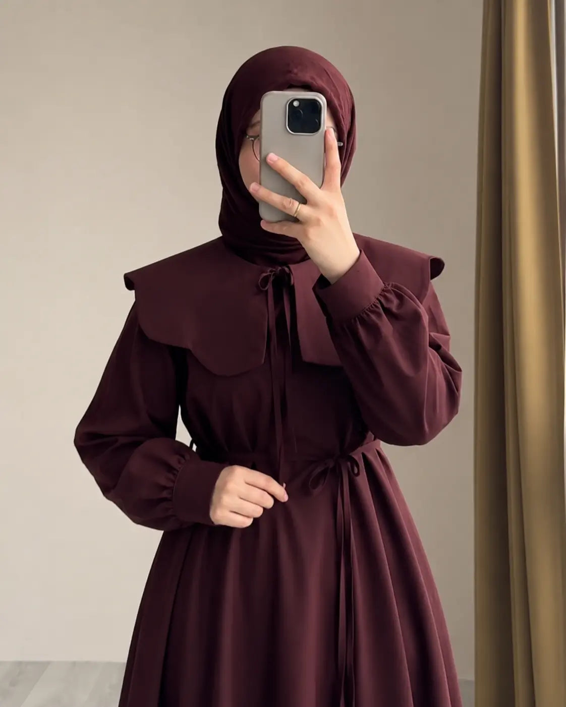 Robe Col Claudine - vue de face
