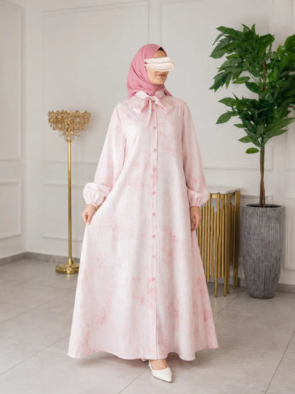 Abaya Boutonnée Chic