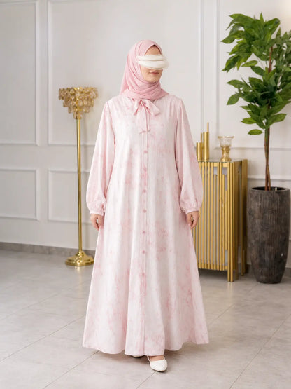 Abaya Boutonnée Chic