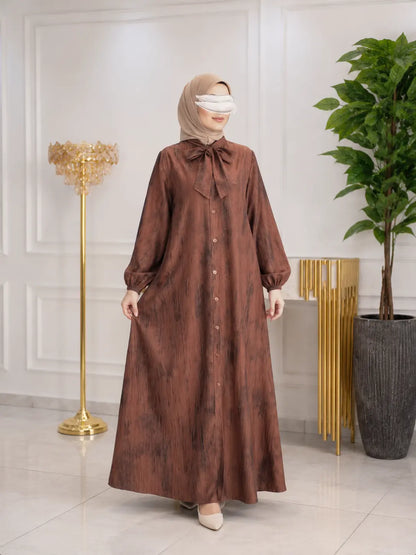 Abaya Boutonnée Chic
