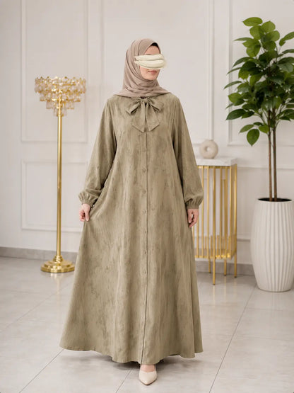 Abaya Boutonnée Chic