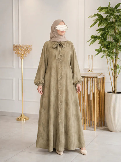 Abaya Boutonnée Chic