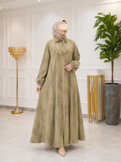 Abaya Boutonnée Chic